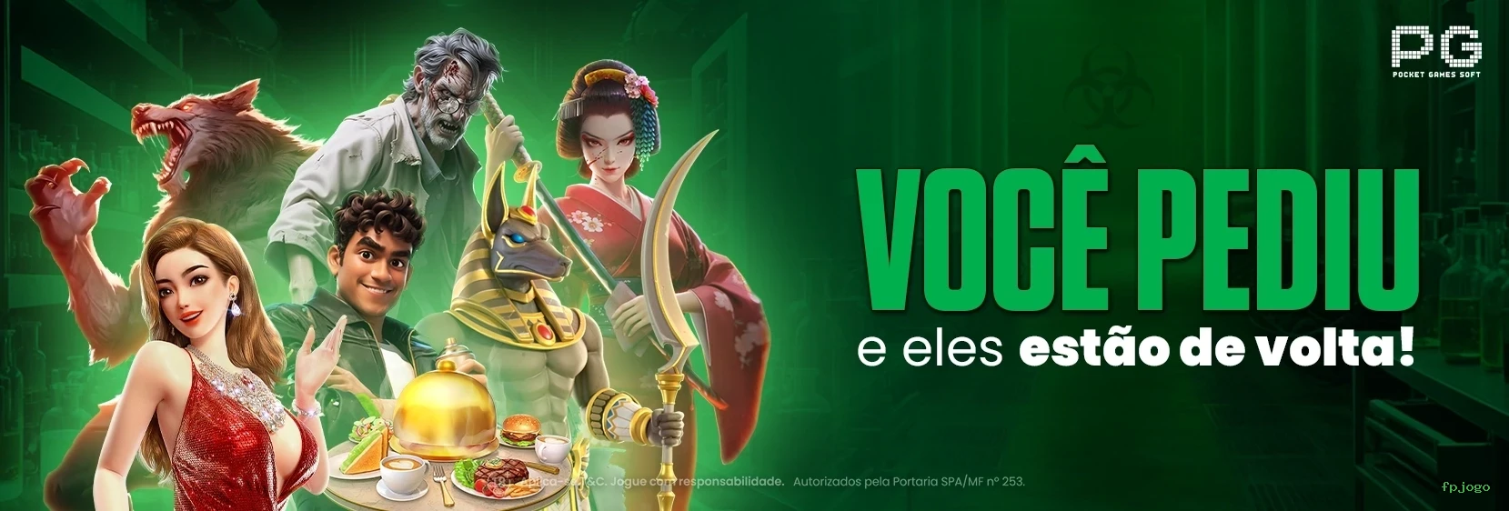 Aplicativo móvel fpjogo para iOS e Android
